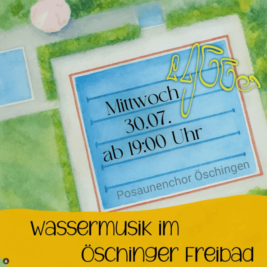 2. Öschinger Wassermusik im Freibad