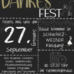 Mitarbeiterfest am 27.9.