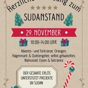 Sudanstand am 29.11.