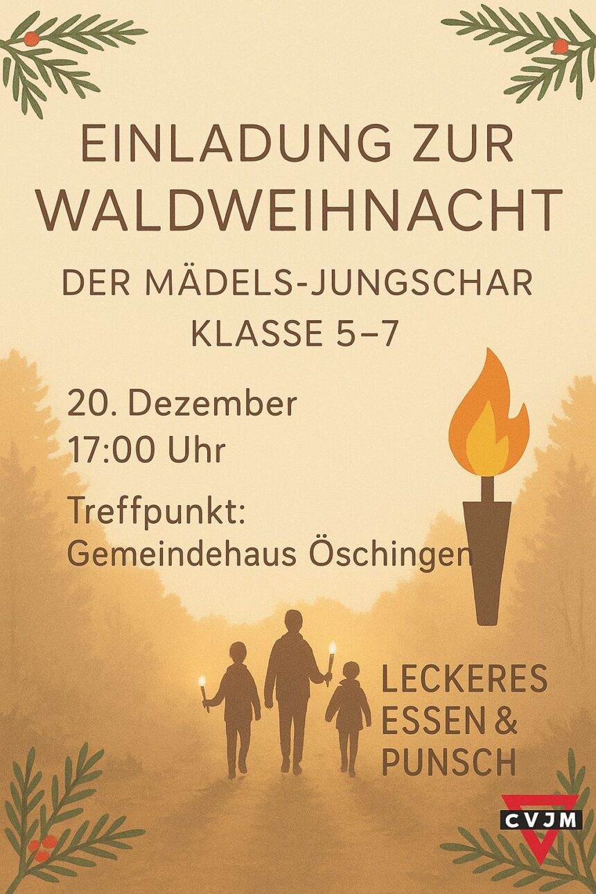 Waldweihnacht am 20.12