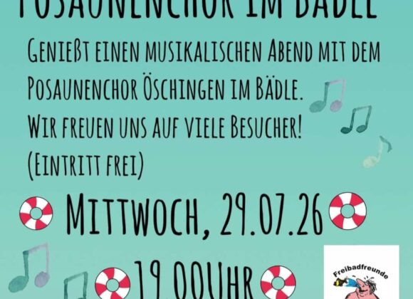 Der Posaunenchor kommt wieder ins Bädle Der Posaunenchor kommt wieder ins Bädle